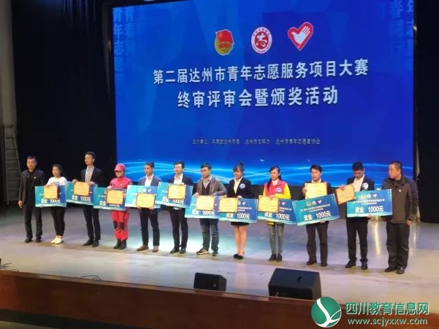 第二届达州市青年志愿服务项目大赛终审评审会暨颁奖活动举行