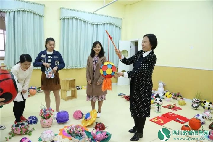 奇思妙想 变废为宝：广安实验幼儿园亲子制作手工作品活动