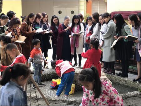 学期教育泰斗李季湄走进温江区光祈幼儿园