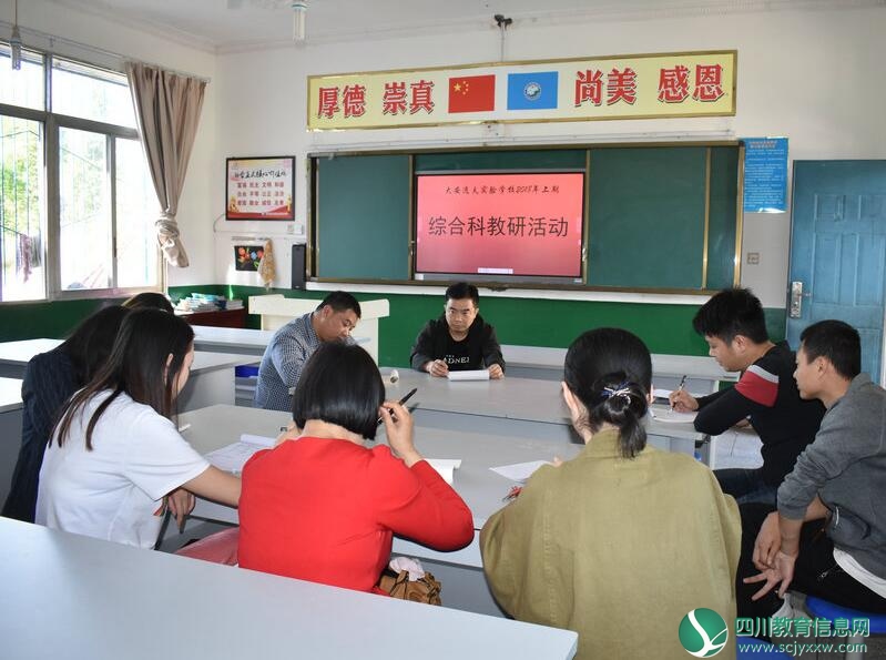  大安小学开展“加强常规教研 提升教学质量”活动