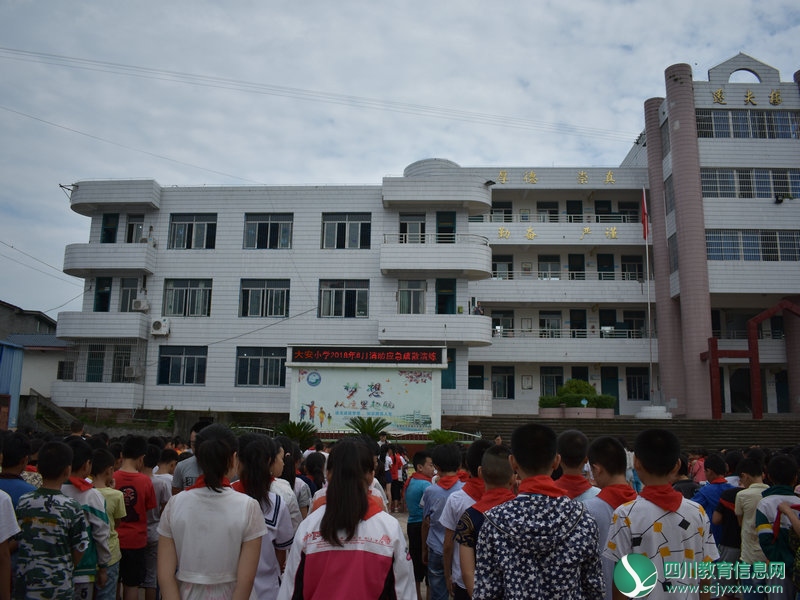 大安小学开展一系列暑假消防安全宣传教育活动