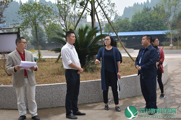 潘昀深入玉丰初中督查义务教育均衡发展迎国检工作