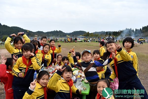 横山小学开展春季野炊活动