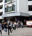 遂宁市白马中学校开展应急疏散演练