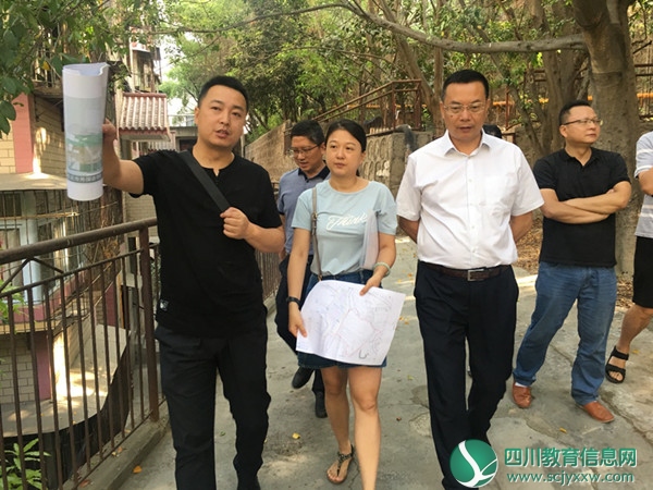 市外校：市自然资源和规划局调研分校棚改工作情况