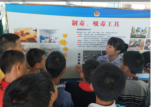 仁和区民族初级中学开展研学旅行之“禁毒防艾”系列教育活动