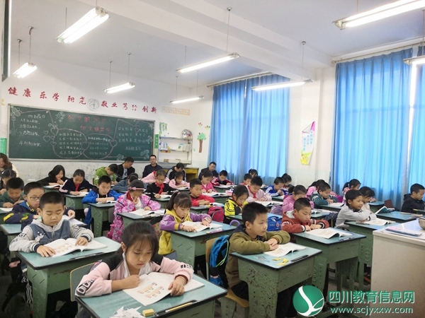 旌阳区新中学校邀请区教科所专家指导青年教师专业成长