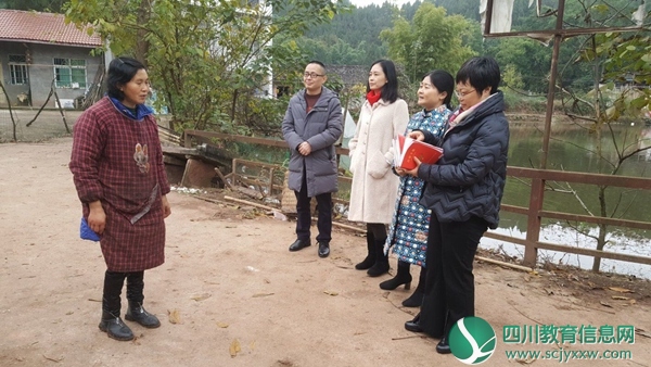区教体局领导来到永兴镇幼儿园开展扶贫工作督查