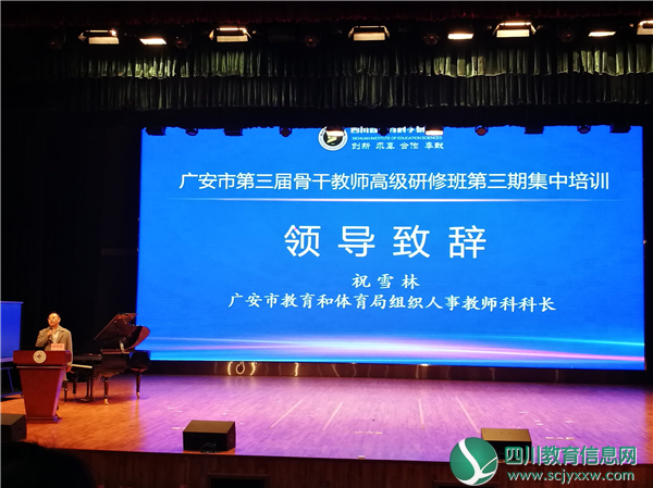 广安友谊实验学校教师参加广安市第三届骨干教师培训获佳绩