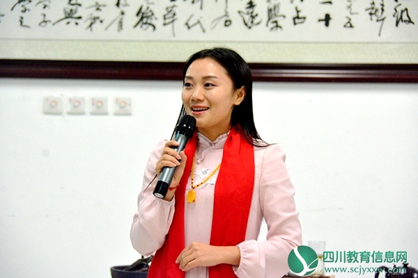 品茶论道，国际知名茶艺师王霏走进广元中学
