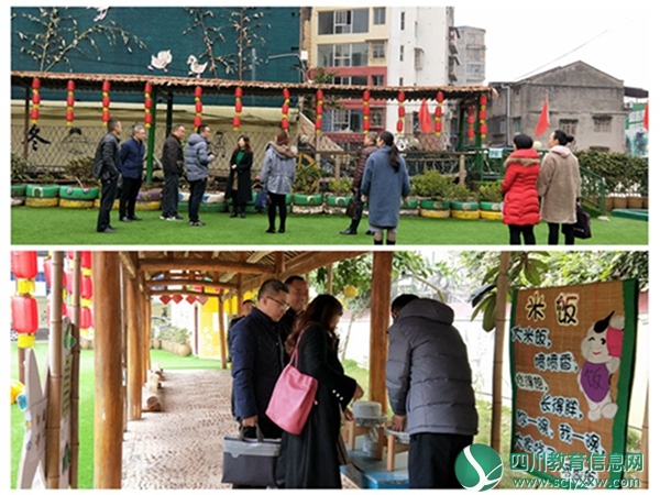 安居区三家镇中心幼儿园接受2019年度学校综合考