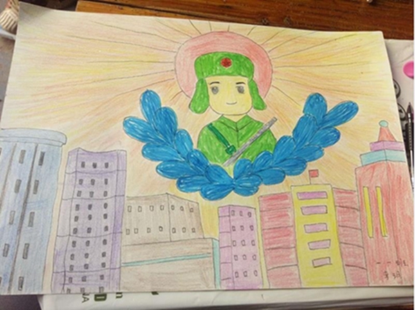磨溪小学开展“学雷锋 致敬‘逆行’先锋”主题教育活动