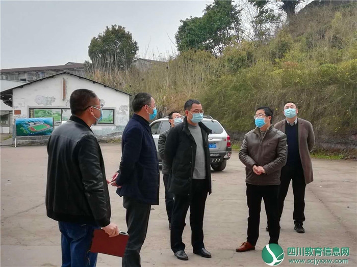 广安市委教育工作委员会赴武胜烈面中学调研指导防疫工作