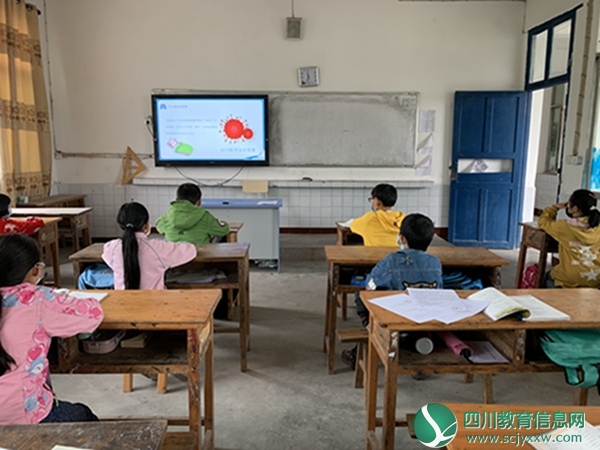 武胜县高石小学扎实开展“防疫第一课”主题教育活动