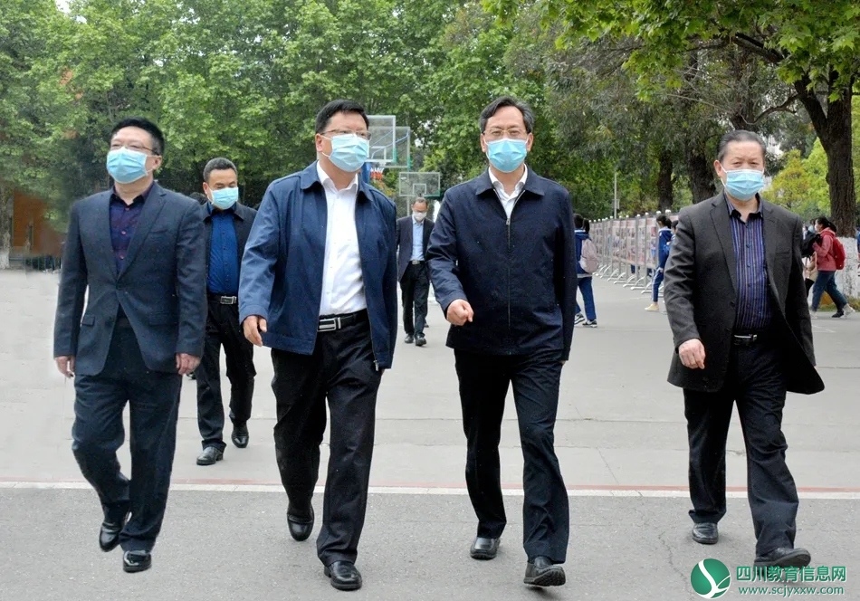 四川省教育系统新冠肺炎疫情防控工作领导小组组长李江调研指导广元中学开学复课工作