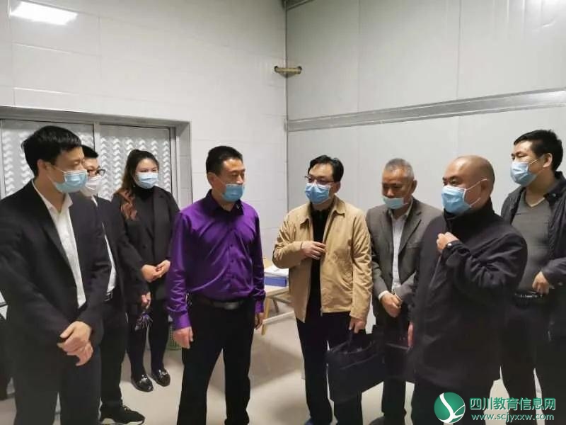广元市市场监管局领导到苍溪中学检查指导工作