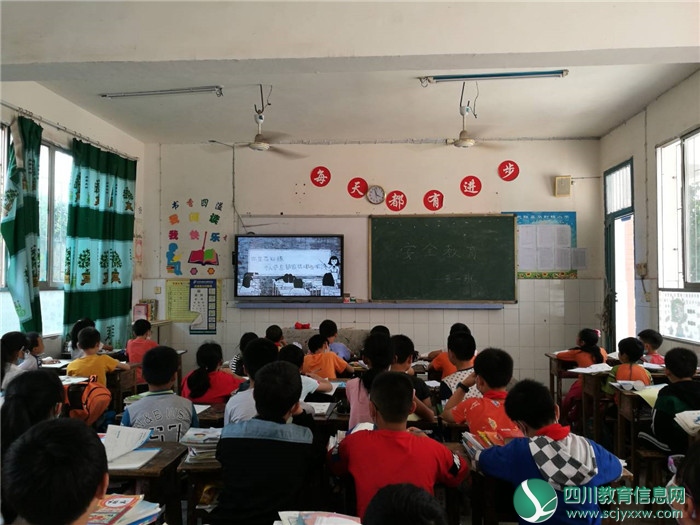 广安武胜县华封小学校开展2020年“绿书签行动”宣传活动