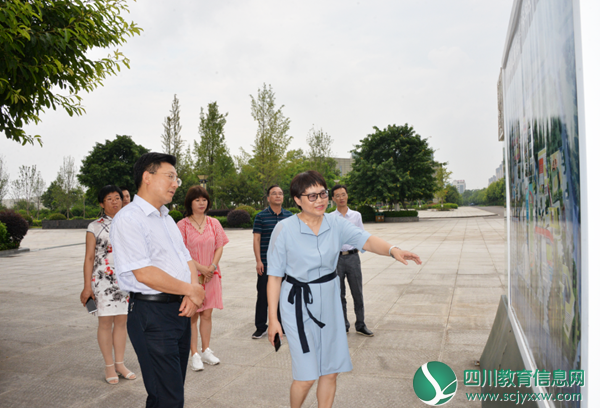 内江市委常委、宣传部部长、市总工会主席蒋学东到川南幼儿师范高等专科学校调研