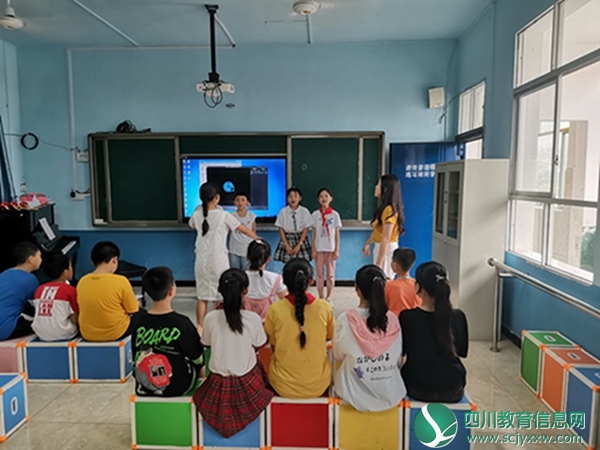 安居区东禅小学开展音体美学科课堂综合测试活动