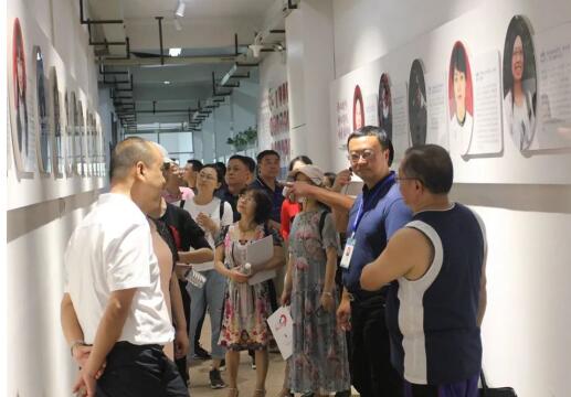 大英县统战部到宜宾市工业职业技术学校参观考察基层统战工作