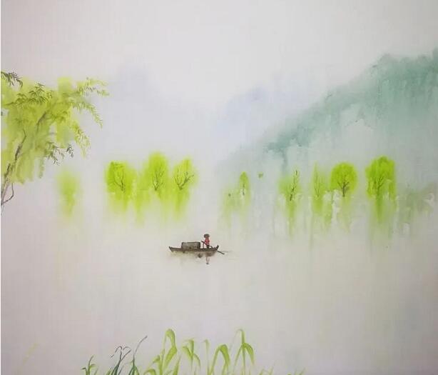 题图诗话《鱼肥柳绿人欢》