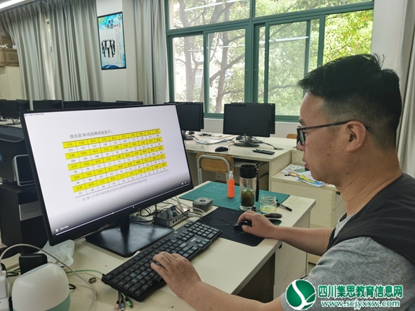 汶川县第一小学校参加信息技术网络研讨活动