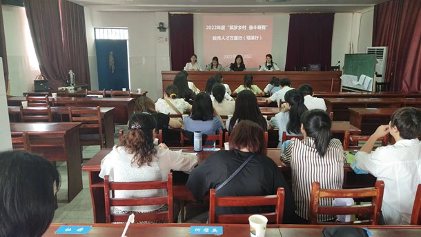 “筑梦乡村，奋斗有我”教育人才万里行活动走进平昌县坦溪小学