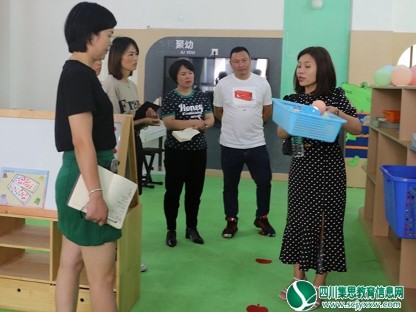 聚贤幼儿园诚邀遂宁市安居区教育和体育局教育股专干主任就环创方面进行现场观摩指导