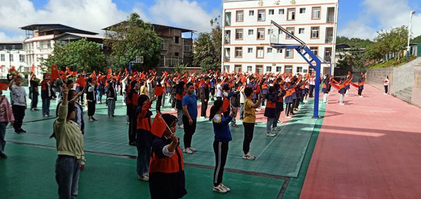 巴州区中兴小学开展“欢度国庆迎盛会”系列活动