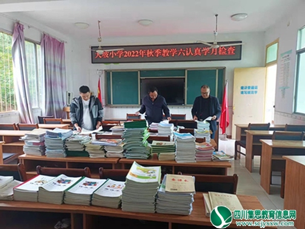 大坡小学开展教学常规检查