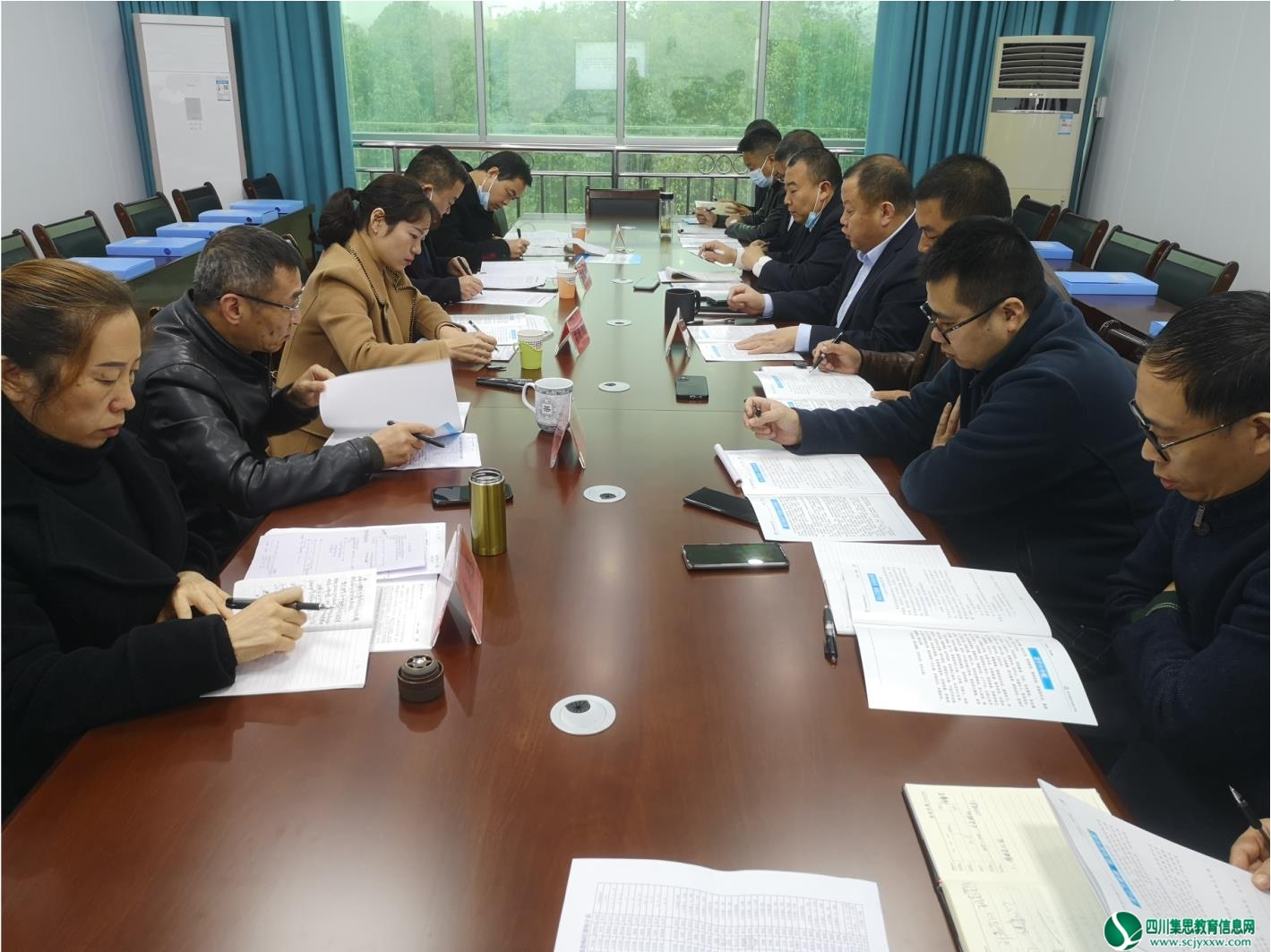 遂宁六中接受船山区课堂教学改革示范校专项督导评估
