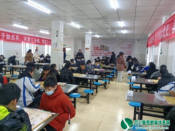 棋逢对手 “棋”乐无穷 ——安居区保石初中成功举办2022年拦江片象棋公开赛